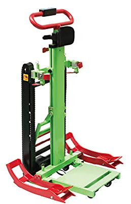 Trasferimento Elettrico per Arrampicata su Scale Attracco semovente per Salire e scendere Le Scale, Veicolo cingolato per Salire Le Scale per scalatori disabili (Verde)