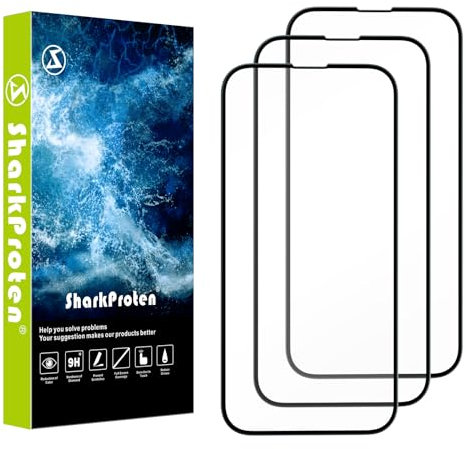 SharkProten 3 Stück Panzer Schutz Glas für Samsung S24 Plus, 9H Härte Schutzfolie HD Displayschutz Folie Panzerfolie Klar Schutzglas, Samsung S24 Plus Displayschutz folie Kratzen,Blasenfrei