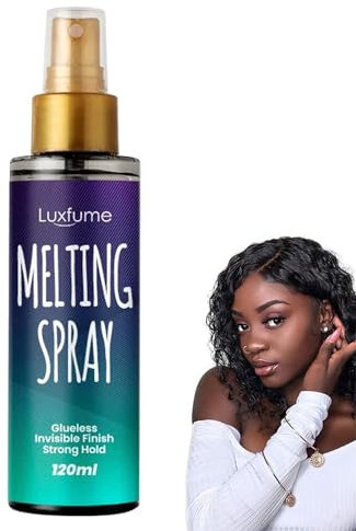 Lace Tint Spray for Wigs - 120ML Lace Bonds Adhesive Spray - Strong Hold Invisible Bonding Wig Glue