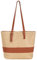 ZLLkeji Sac à Main en Paille Femmes Sacs à Bandoulière en Paille Sac de Plage D'Été en Paille Tissée Mode Tote Bag pour Voyage, Date Et Vacance Kaki
