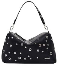 Desigual Rebel Bergamo Shoulder Bag Black