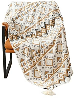 UPLKECNZD Coperta da Lancio Portatile Invernale in Cashmere Imitazione Plaid, Leggera, per la casa