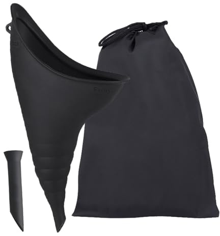 TL-JIYPU Urinella für Frauen Wiederverwendbare Urinal, Silikon Trichter Tragbares Urinal für Frauen, Outdoor, Aktivitäten, Camping, für sicheres Urinieren im Stehen oder Hocken Tragbar