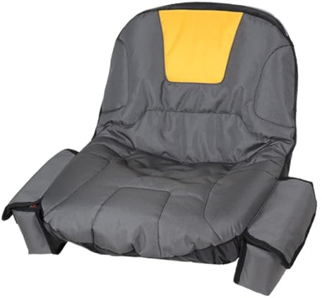 URPIZY Oxfürd - Funda de asiento impermeable para cortacésped y tractor, 50 x 40 x 35 cm, color negro