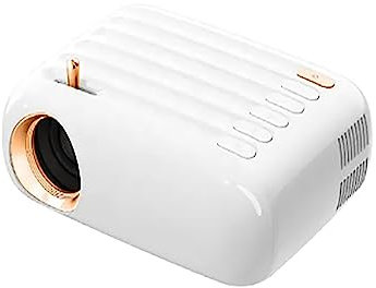 Super Big Screen Outdoor Projector, Upgraded Projector Player with Remote Control, Kids Gift, Native 1280x720P, Multiple Interfaces Compatibility and Easy Connectivity, For Garden, Garage, Camping