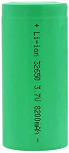 Batterie Au Lithium 3.7v 8200mah 32650, Batterie Rechargeable À Haute Intensité pour L'alimentation De Secours De La Lampe De Poche 1PCS,1 PCS