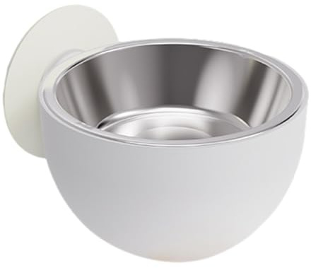 Gamelle murale pour chat | Gamelle magnétique anti-déversement | Bol de nourriture surélevé amovible | Bol d'eau et de nourriture amovible pour animaux de compagnie | Gamelle fixe pour nourriture et