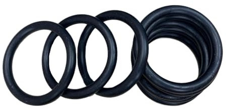 Nitrilkautschuk-O-Ringe 7 mm Außendurchmesser, 2.6 mm ID, 2.2 mm Breite, Metrische Dichtung für Kfz-Maschineninstallationen Packung mit 100