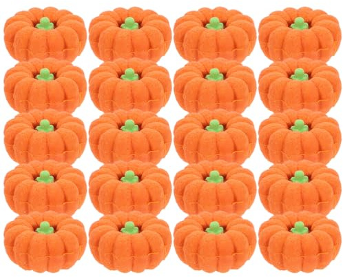 HEMOTON 20 Stück Halloween Radiergummi Herbst Radierer Süße Thanksgiving Radiergummi Kinder Radiergummis Großpackung Radiergummis für Schüler Preise Partygeschenke