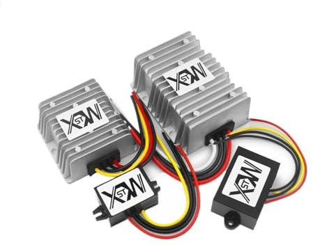DC DC 36v 48v to 5v Step Down Voltage Converter 20-60v to 5v Voltage Reducer DC Switching Power Supply(20A Aluminum)
