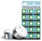 60 Pile LR44, Piles LR 44 Bouton sans Mercure AG13 Pile Montre (357/357A/L1154/A76)