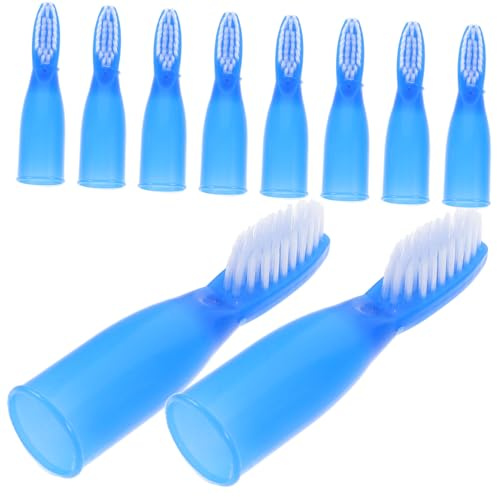 Kleiner Zahnbürste mit Kurzem Griff, Weichen Borsten, 10 Stück | Kunststoff und Nylon, Ergonomischer Griff, zur Reinigung von Zähnen und Zahnfleisch