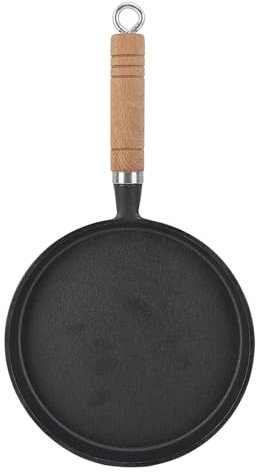 Sartén de sartén sin estante, utensilios de cocina antiadherentes de cocina de hierro fundido sartenes de chef de skillado para el restaurante uso de cocina para el hogar del hotel