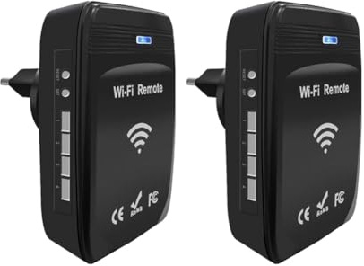 Agwuoetr Convertisseur WiFi Vers 287MHz-868MHz Télécommande Universelle de Porte de Garage à Code Tournant Sans Prise UE
