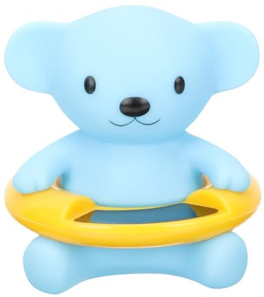 DIYEAH Thermomètre Électronique de Bain Flottant pour Bébé d'Ours Mesure Rapide Température de L'Eau de Bain Sécurisé pour Piscine et Spa