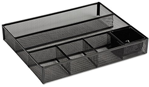 Rolodex Mesh Collection Drawer Organizer Black (22131)