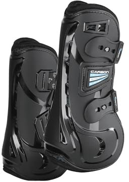 Shires Arma Carbon Gamaschen, Schwarz , Cob