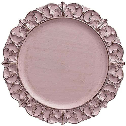 Sottopiatto Rosa Cm 35 Lirico Polipropilene Rosa