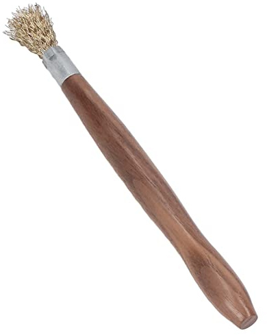Brosse à Bonsaï, Brosse en Fil D'acier Manche en Bois Outil de Nettoyage Professionnel de Jardin de Pelouse de Patio de Bonsaï pour les Plantes en Pot