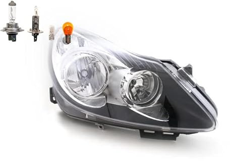 Johns, Scheinwerfer Halogen passend für Opel Corsa D 07/2006-12/10 Rechts Leuchtmittel