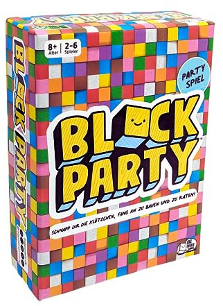 Big Potato Block Party: BAU Spiel mit farbenfrohen Blöcken für Kinder ab 8+ Jahren, Erwachsene und Familien