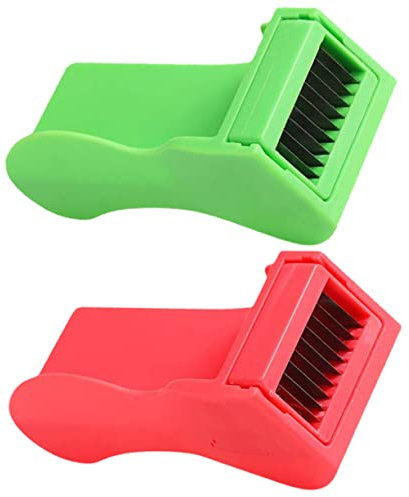 MAGICLULU 8 Stk Bohnenreibe für den einzug küchenhelfee sebze dilimleyici vegetables slicer multifunktionswerkzeug Zitrone Aktenvernichter Gemüseregal Lebensmittel Zwiebel Abs