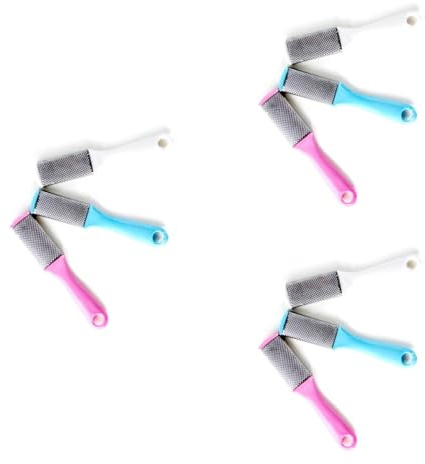 Housoutil 9pezzi Rasp Per Sided Strumento Per Pedicure Per Rimozione e Morta Per Talloni Secchi e Screpolati