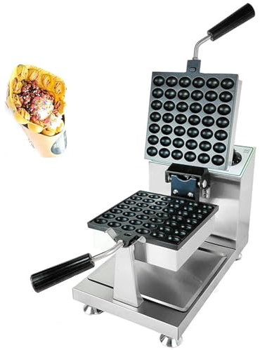 Gaufrier à Bulles Commercial, gaufrier carré à Bulles d'œufs de 1200 W, Machine à gaufres antiadhésive pour Restaurants, cafés, Boulangerie, Snack-Bar Domestique