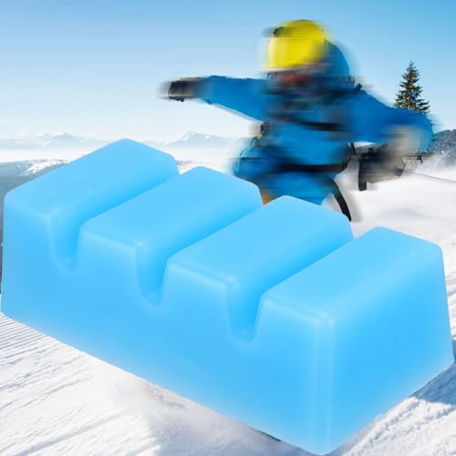 HZCGJMY Snowboard and Ski Wax Block 1.4 LB Universal Ski Wax Blue Blend Snowboard Wax for Protecting Ski Baseplate Daily Maintenance and Higher Skiing Speed