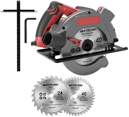 Sierra Circular eléctrica de 1500W, 5000RPM, 190mm, cuerpo de aluminio, cortador portátil, herramientas de corte de carpintería, sierra de mesa for carpintería ,Herramientas Profesionales(Type A With