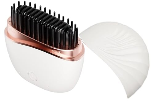 Fer à lisser Sans Fil,Peigne Retirer Rechargeable | Contrôle De La Température 3 Vitesses De Voyage,pour Hommes Femmes Cheveux Courts Long Bouclés