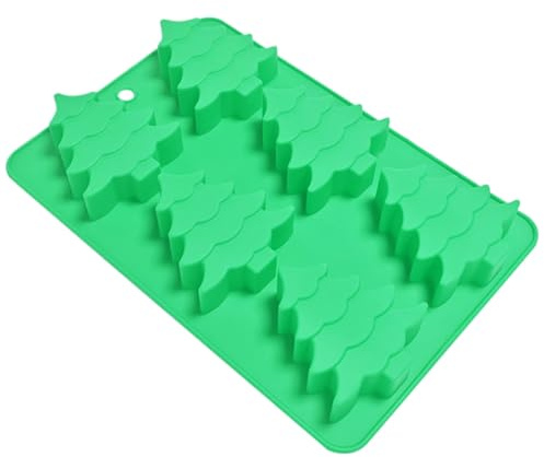 Tuxuseo Stampi per dolci natalizi | Antiaderenti per alimenti, 6 camere in silicone | per casa, cucina, panetteria, torte al cioccolato, mousse, vacanze e