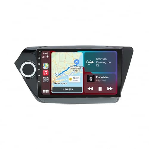Touchscreen Car Radio for Kia K2 2012-2016 Car Audio Receivers, Hd Display, Portable Live Navigation, Music Video Player, Bluetooth Fm Radio, 4 Core 1G+16G