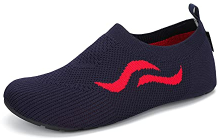 SAGUARO Pantofole Uomo Donna Ciabatte Traspiranti Leggere Pantofola per Casa Comode Antiscivolo, Ciano 44/45 EU