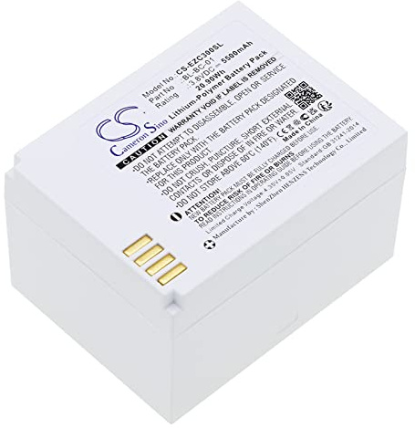 Cameron Sino Batterie de remplacement pour Ezviz BL-BC-01, C3A 5500 mAh/20,90 Wh