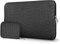 Arvok 15 15,6 16 Zoll Laptoptasche Schutzhülle für MacBook Air 15 inch/MacBook Pro 16 inch, Dell XPS 15 Plus,15-inch MacBook Pro A1990 A1707, Wasserdicht Laptophülle mit Klein Fall, Schwarz