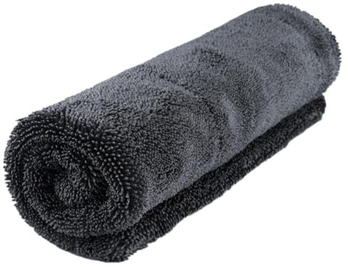 60 x 40 cm Paño Microfibra Coche Doble Cara 1200GSM, Grande Toalla Secado Coche, Toalla Microfibracoche de Alta Absorción, Toallad de Microfibra, para Cuidado, Pulido Vehículos, Limpieza de Muebles