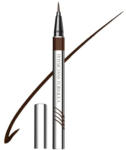 Physicians Formula Eye Booster, Lash-Enhancing 2-in-1 Eyeliner Serum, Dermatologist Approved, Hypoallergenic, Cruelty-Free & Vegan - Deep Brown