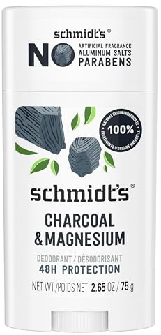 Schmidt's Natural Deodorant - Charcoal + Magnesium 2.65 Oz