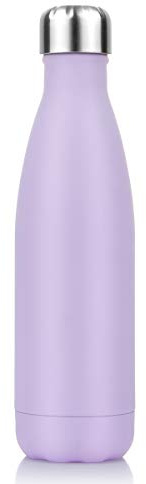 Lalafancy Bottiglia Acqua in Acciaio Inox, Borraccia Sportiva Thermos Isolamento Sottovuoto a Doppia Parete per 24 Ore Fredde & 12 Calde, Senza BPA - 350ml/500ml/750ml