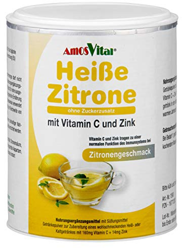 AMOSVITAL Heiße Zitrone mit Vitamin C + Zink (1)