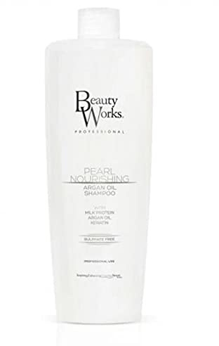 Beauty Works Pearl Nourishing Argan Oil Shampoo (Sulphate Free) 1 litre