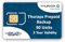 OSAT Thuraya Satellite Phone Prepaid Backup SIM with 30 Units Valid for 5 Years