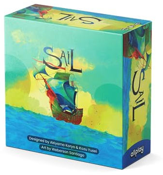 Sail Card Game – Cooperative Two-Player Trick-Taking Adventure, Navigate The High Seas and Defeat The Kraken, Ages 11+
