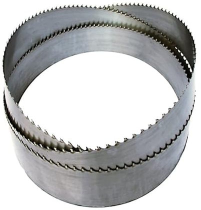 LQSSA Woodworking Alloy Band Saw Blades Tct Carbide Tip for Cutting Hardwood for Horizontal and Vertical Band Sawhine/4100 * 22 * 3Tpi