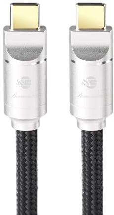 BOAACOUSTIC JIB Cavo USB C a USB C audio digitale Alta qualità Audiophiles Cavo 2.0 Tipo C a Tipo C compatibile con Apple, MacBook, DAC, amplificatore di potenza 2m