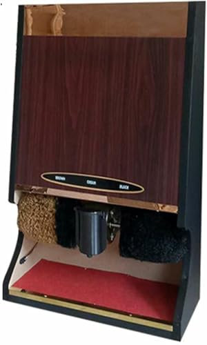 Shoe Polisher Automatic Induction Machine Hotel Lobby Home Shoe Shiner Electric Shoe Brush Shoe Machine(Give a Bottle of Shoe Polish),gold