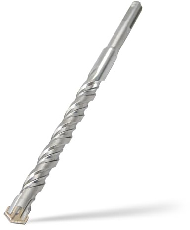 SDS Plus Drill Bit 14 x 160 mm, Professional Concrete Drill with 4 Carbide Cutting Edges, Hammer Drill Bit for Stone, Concrete, Brick Wall and Reinforced Concrete