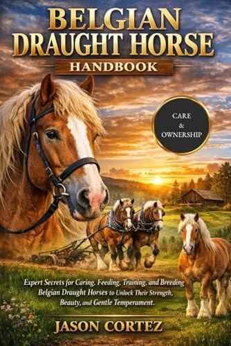 BELGIAN DRAUGHT HORSE HANDBOOK: Expert Secrets for Caring, Feeding, Training, and Breeding Belgian Draught Horses to Unlock Their Strength, Beauty, and Gentle Temperament.