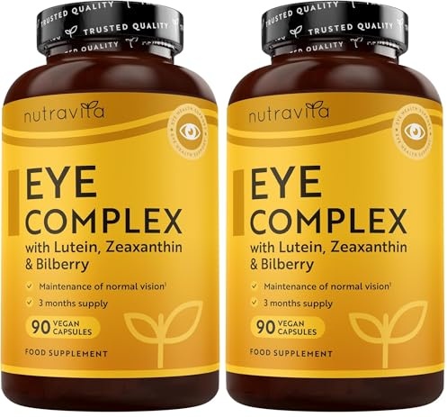 Nutravita Complément Santé pour les Yeux - 180 Gélules - Lot de 2